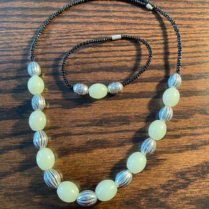 Necklace & Bracelet Set - 20"